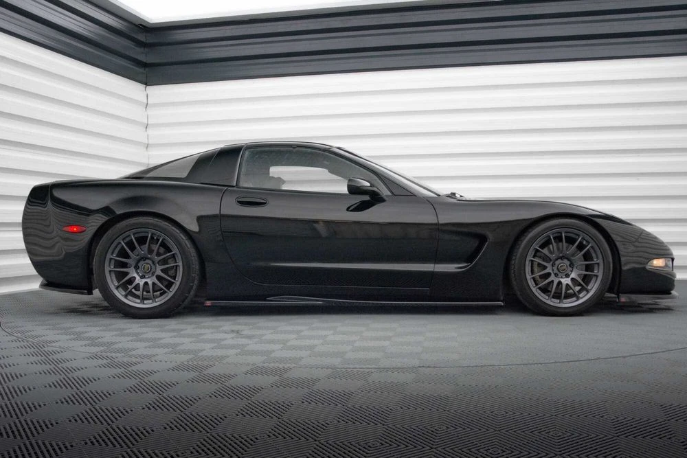 Тюнинг Chevrolet Corvette C5 обвес губа юбка сплиттер пороги диффузор