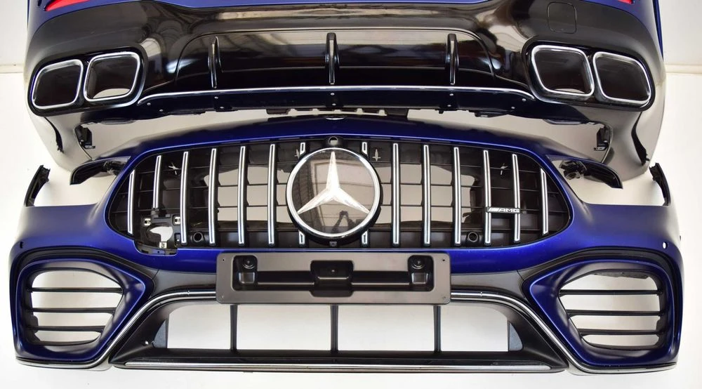 Бампер передній решітки Mercedes AMG GT X290 W290 голий комлпектний