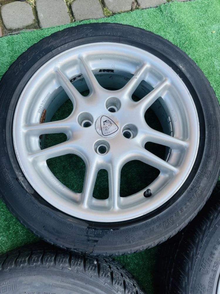 Диски 4/100 R15 з резиною 195/50