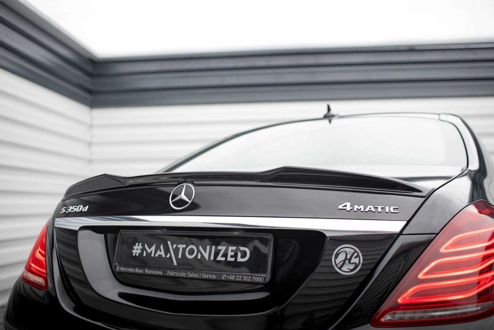Спойлер Mercedes W222 тюнинг сабля обвес