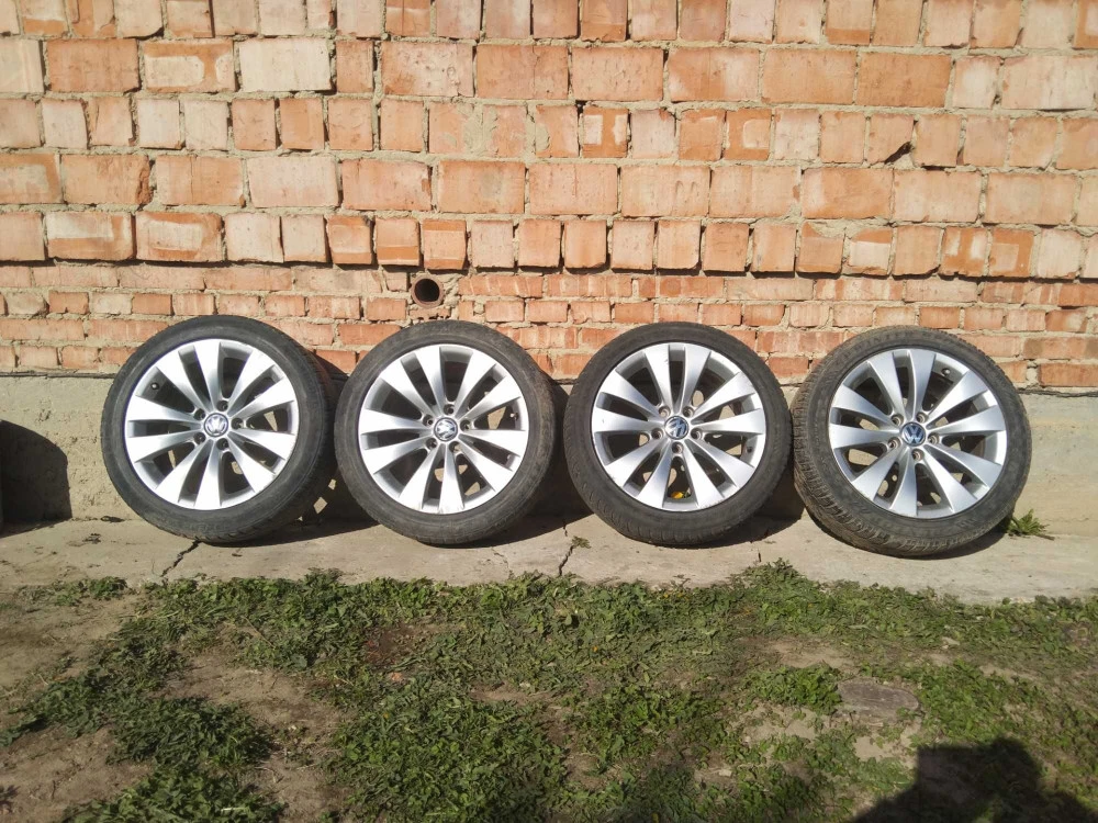 Диски Титани R17 8Jx17H2 ET41 Volkswagen Passat CC B7 B6 B8 Skoda Audi