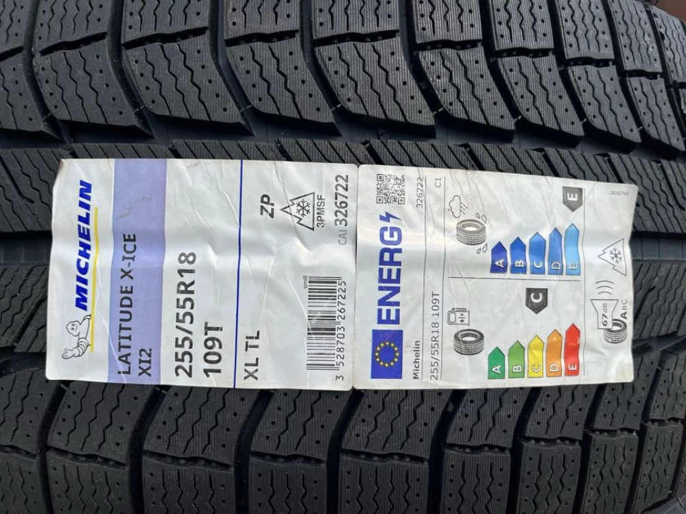 255/55 r18 Michelin Latitude X-ICE XI2 ZP НОВАЯ Резина зимняя