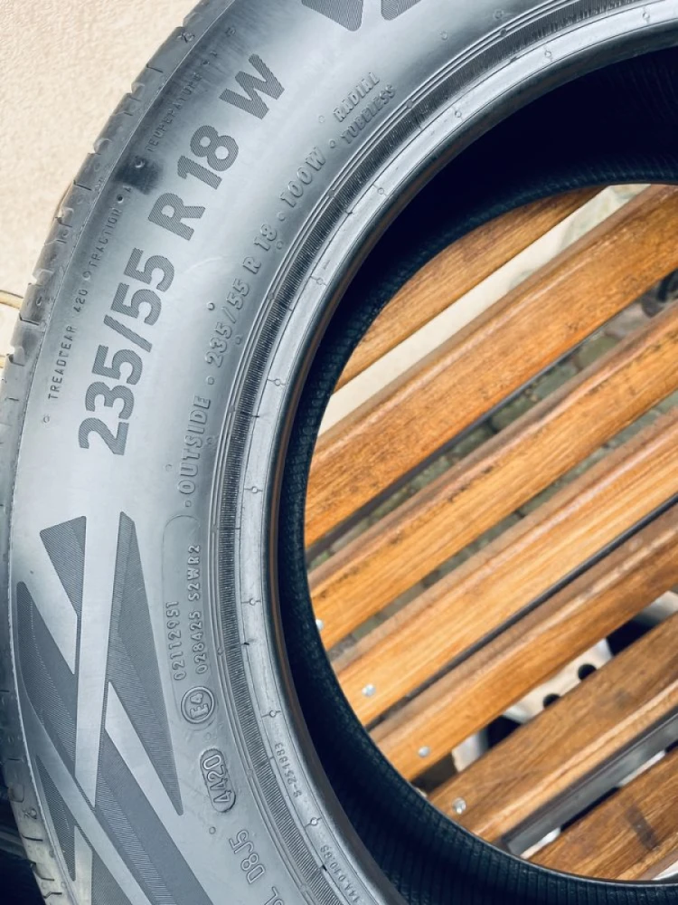 Пара шин 235/55 R18 Continental 2020p