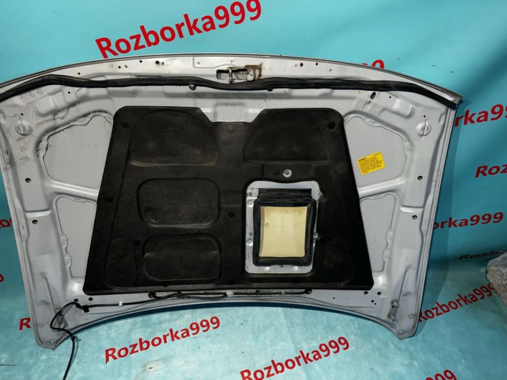 Капот Mitsubishi Pajero Sport 1 серебро Паджеро спорт