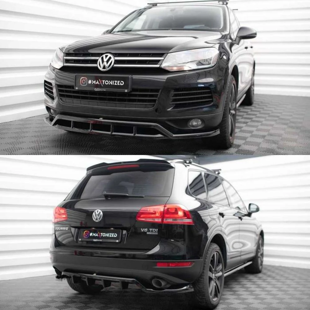 Тюнинг Volkswagen Touareg NF (10-15 обвес губа пороги диффузор спойлер