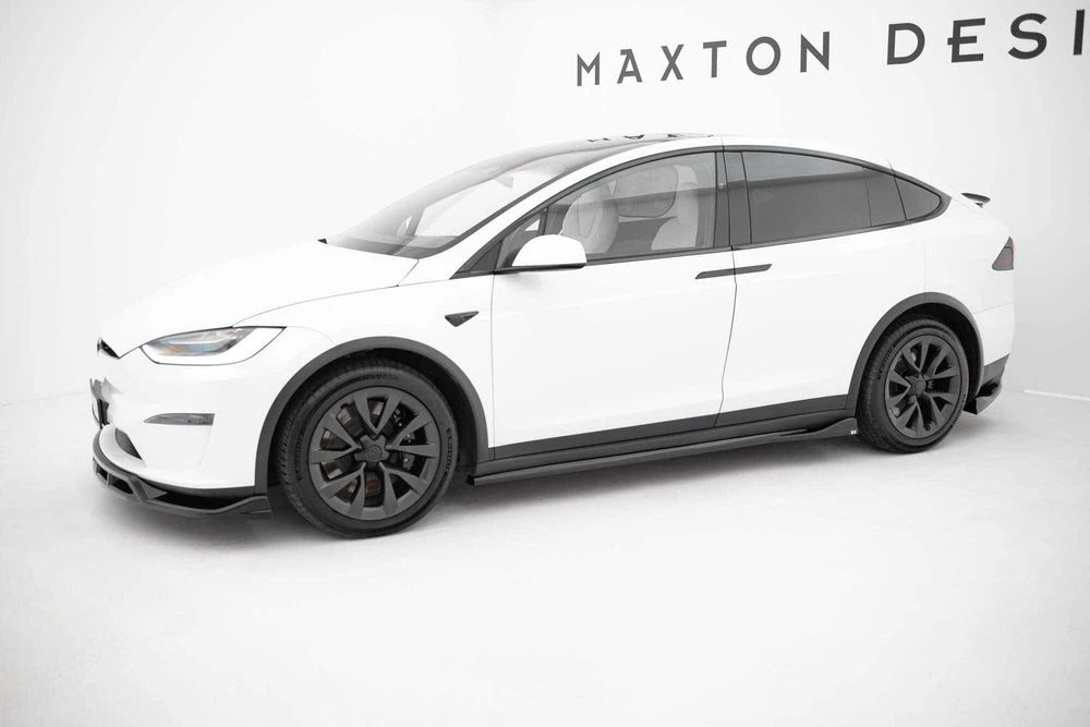 Тюнинг Tesla Model X (2021+) обвес сплиттер пороги диффузор спойлер