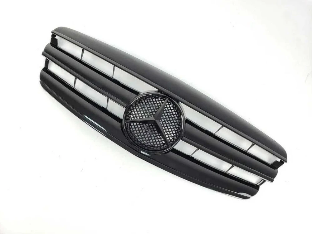 Решетка радиатора mercedes S w221 2006-2009год.Cl All Black Grille