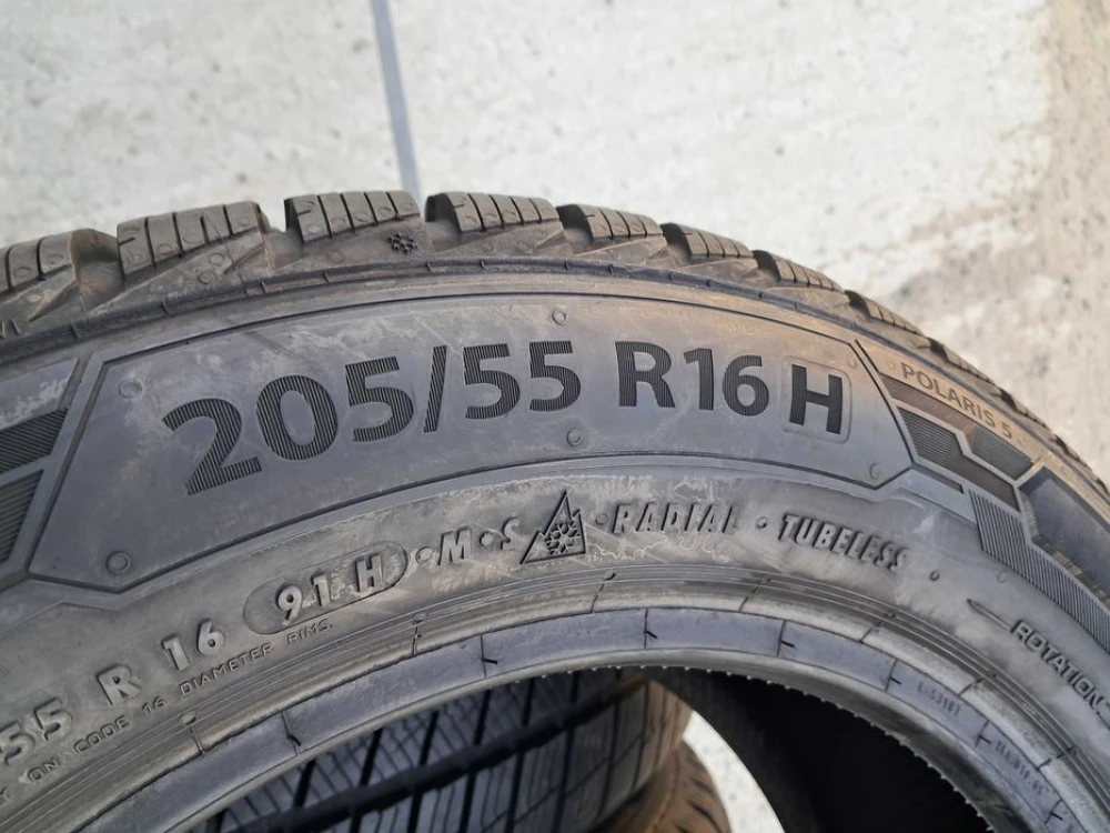 Резина зима 95%(8,4мм) протектор Barum 205/55 R16 Polaris 5