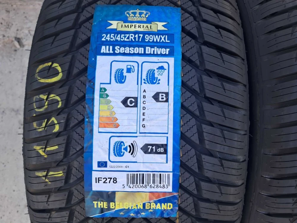 Резина НОВА Imperial 245/45 R17 All Season Driver