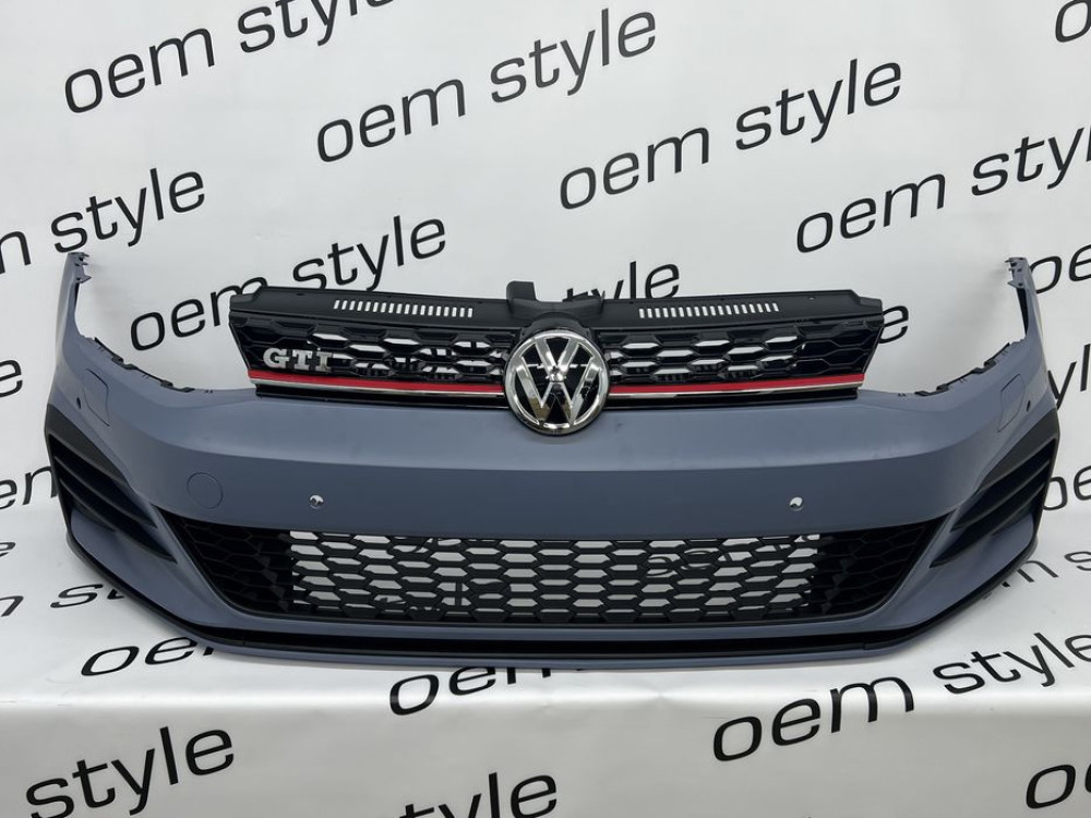 бампер Volkswagen Golf 7 GTI 2013-2017 MK7 в стиле 7.5