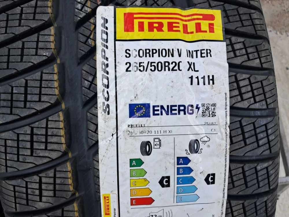 Резина зима НОВА Pirelli 265/50 R20 Scorpion Winter DOT21 111H XL