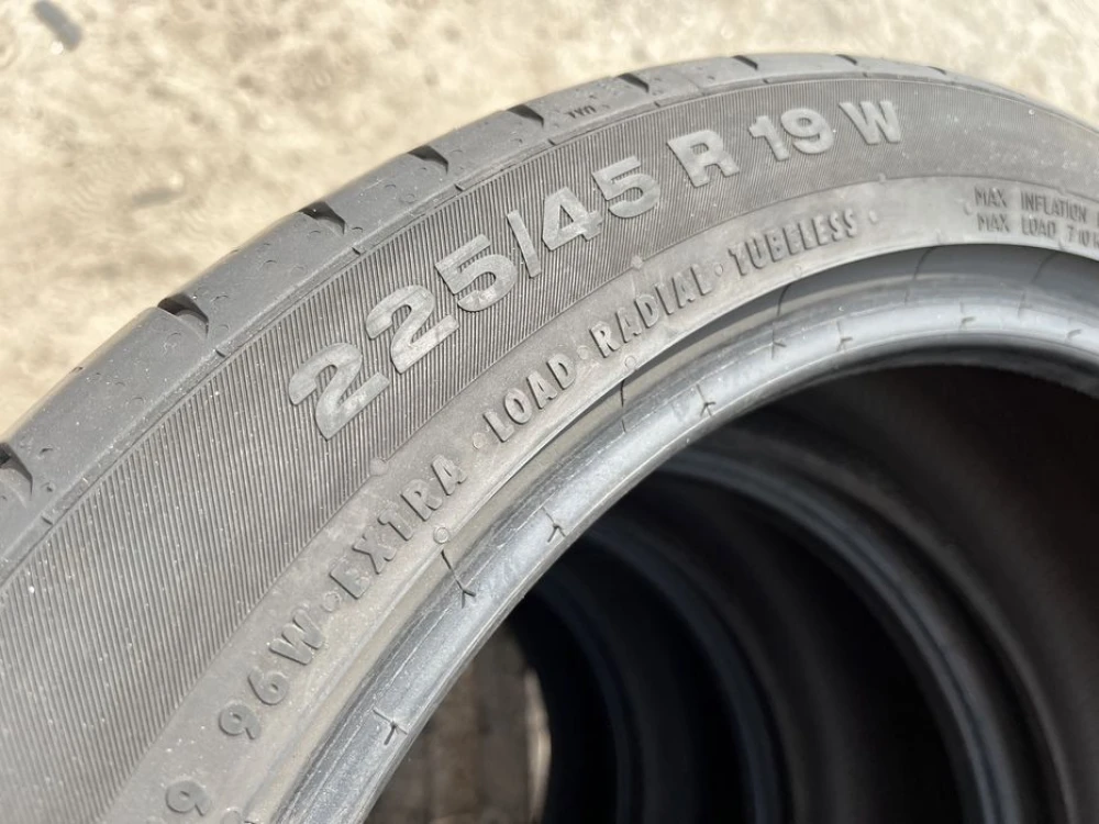 225/45 r19 Continental SportContact 5 Резина летняя