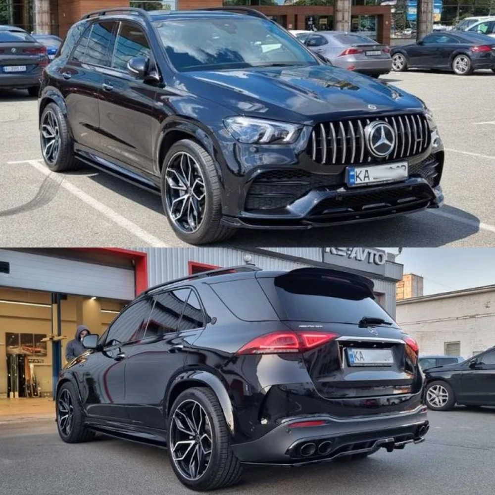 Тюнинг Mercedes W167 GLE AMG обвес сплиттер пороги диффузор спойлер