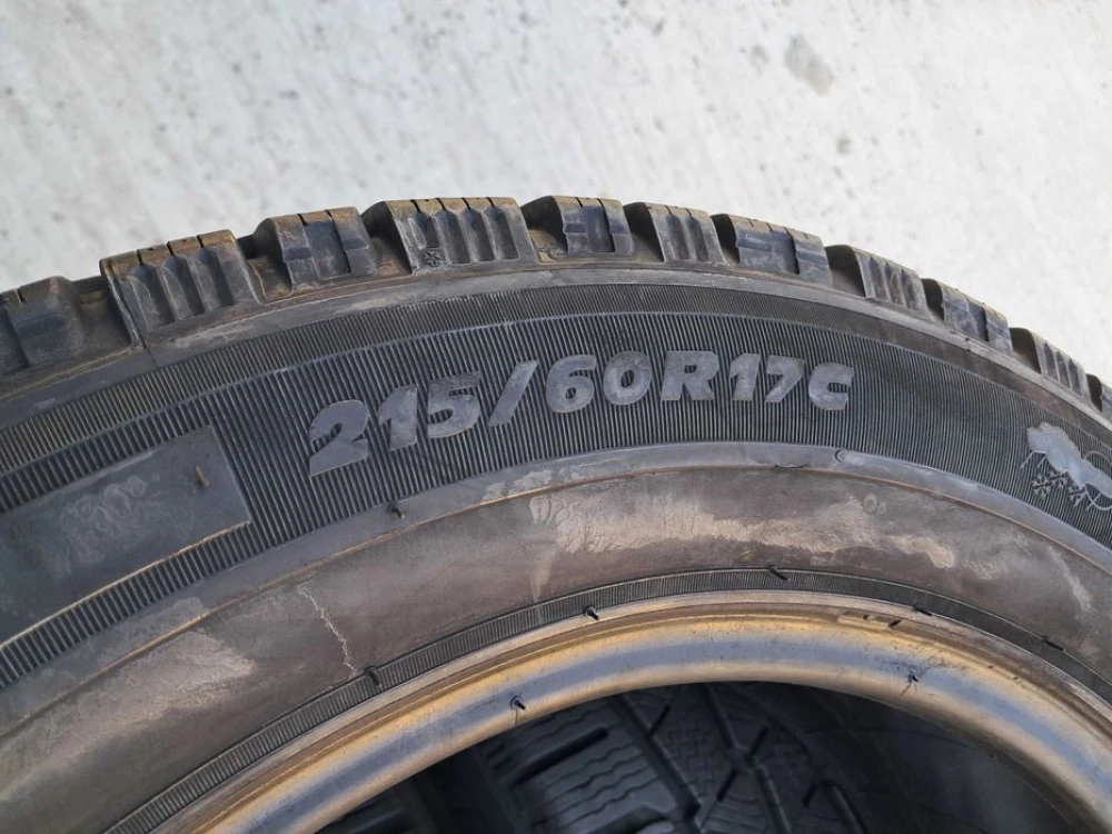Резина зима 95% протектор Michelin 215/60 R17C Agilis Alpin