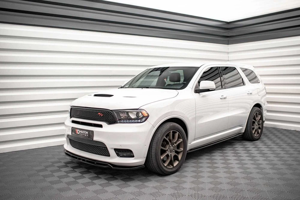 Сплиттер Dodge Durango RT / SRT (17-20) тюнинг обвес губа юбка