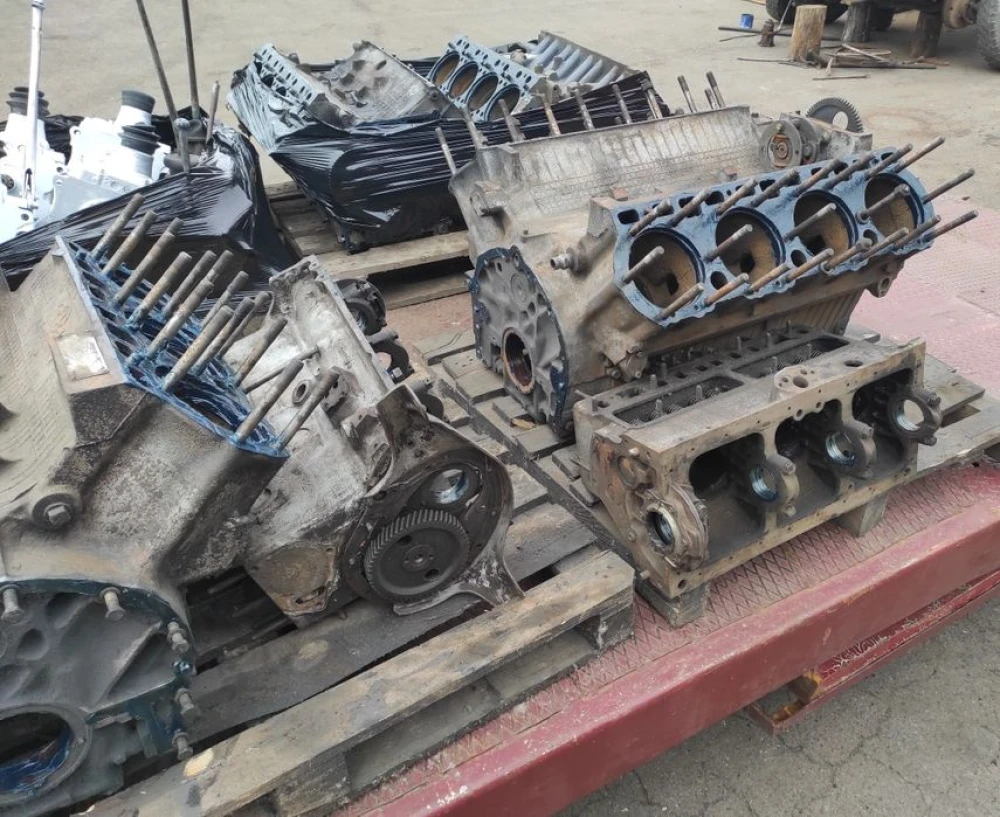 Головка блока ГБЦ Газ 52 53 3307 66 Паз Камаз ЯМЗ 236 238 Зил 130 131