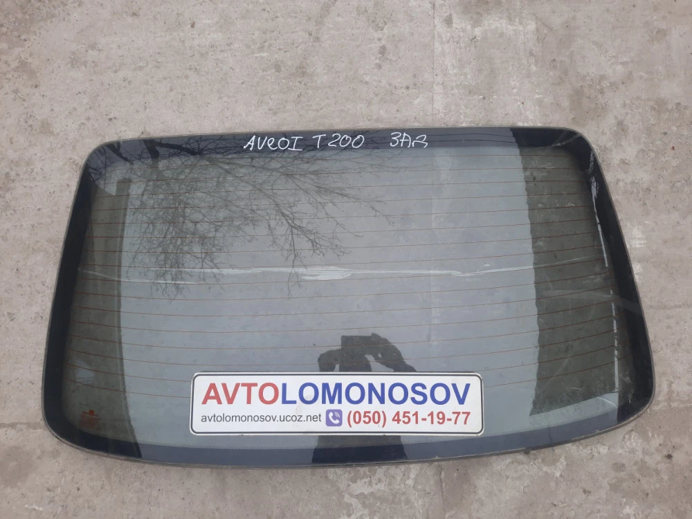 Стекло заднее на Шевроле Авео (Chevrolet Aveo) T200 T250 седан