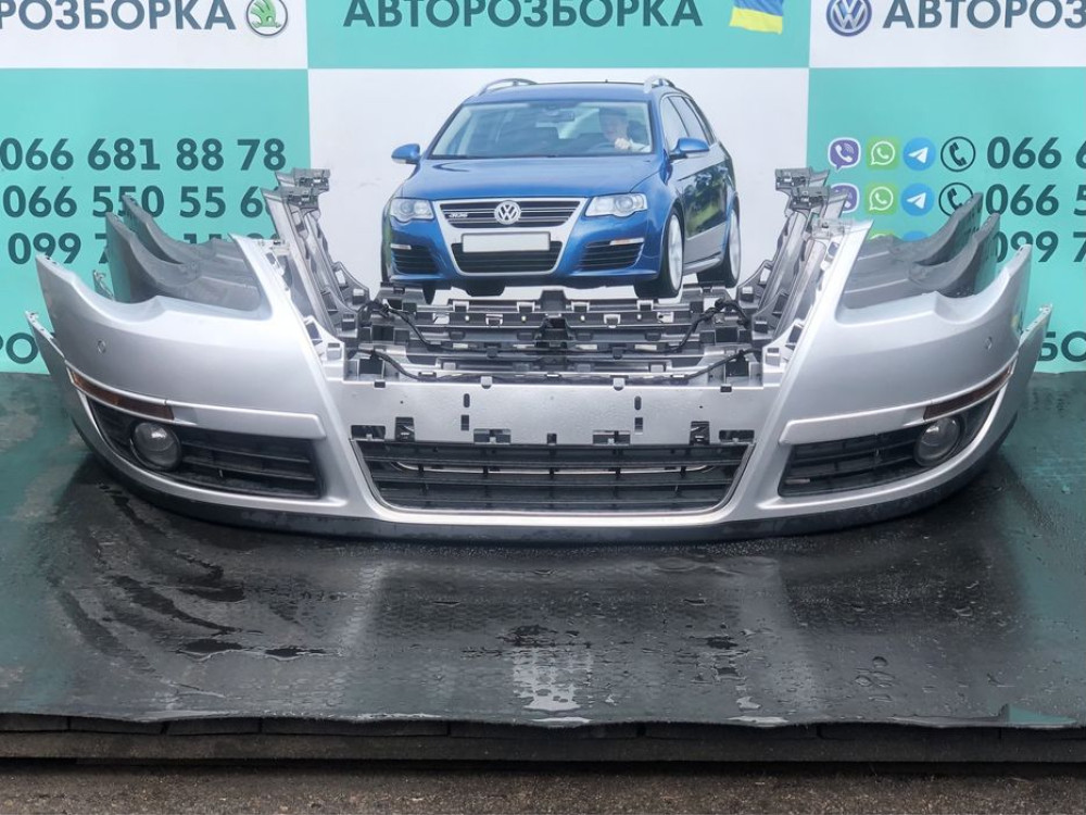 бампер пассат б6 передний бампер passat b6 golf 5 skoda a5