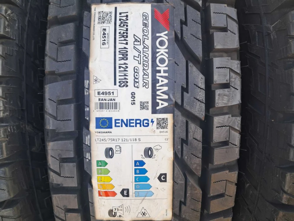 Резина НОВА Yokohama 245/75 R17 Geolandar A/T G015 Wrangler F150 F-250