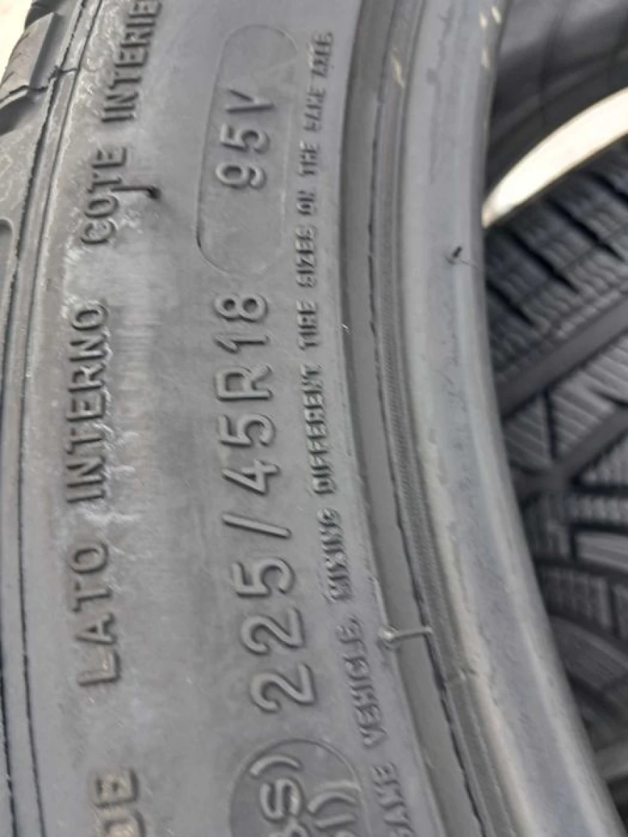Резина зима 85% протектор Michelin 225/45 245/40 R18 Pilot Alpin PA4