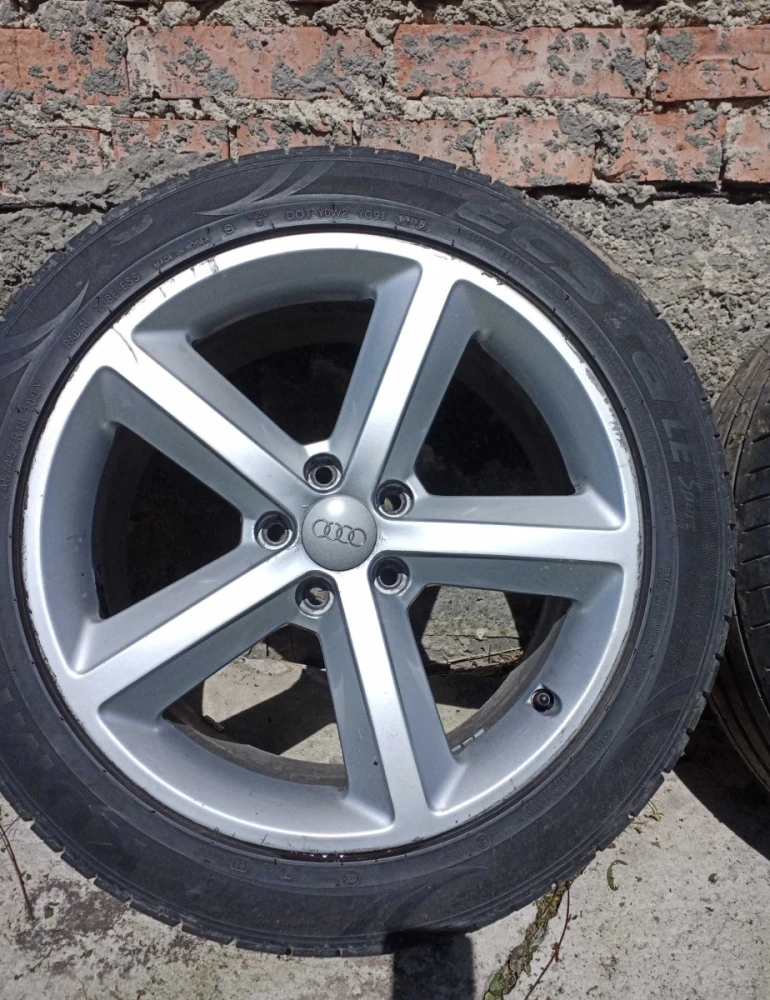 Диски Титани Колеса з резиною 245/45/R18 8Jx18H2 ET47 Audi A4 B8 A5 A6