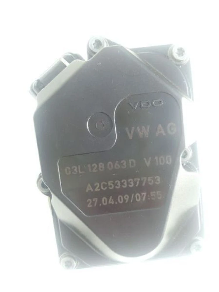 Дроссельная заслонка 03L 128 063 D Skoda Superb 2 Суперб 2 2.0 TDI
