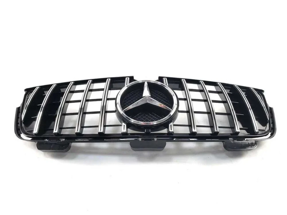 Решетка радиатора mercedes GL/Х164 2007-2009год.GT Chrome Black