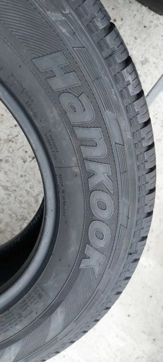 Резина зима 85%(8мм) протектор Hankook 235/65 R16C Winter RW06