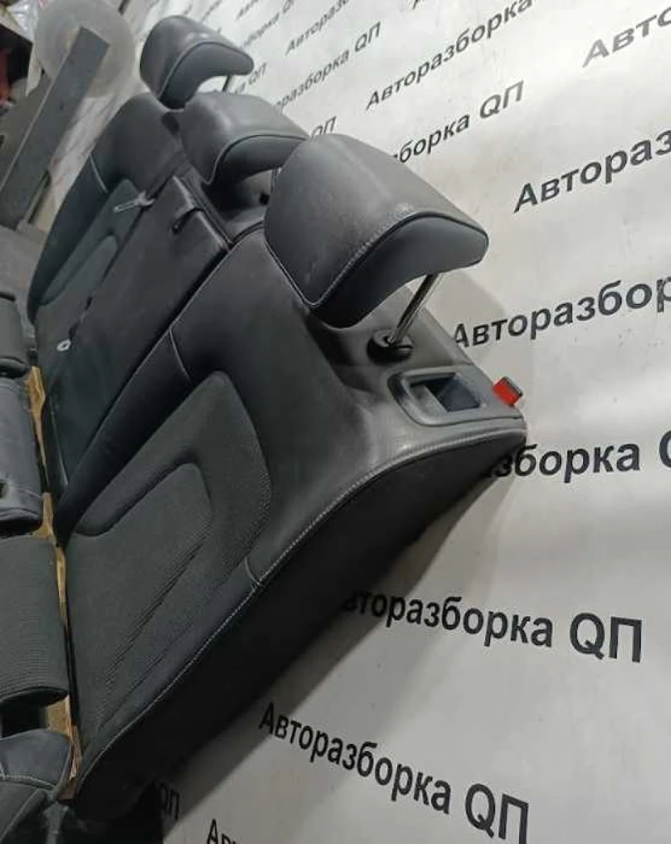 Салон (сиденья) S-line кожа+ ткань Audi A4 (B8). Разборка Audi A4 (B8)