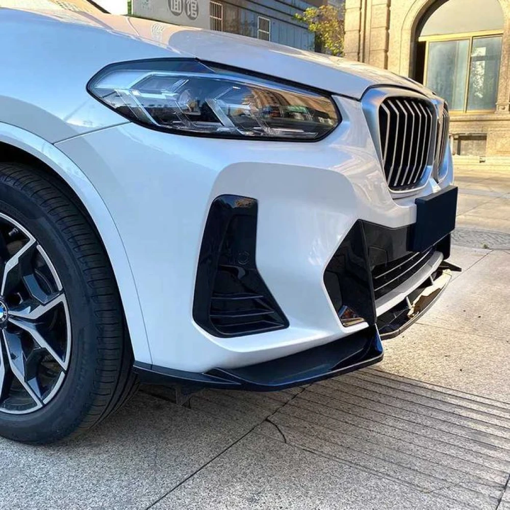 Сплиттер BMW X3 G01 M-Sport (2022+) тюнинг обвес губа юбка