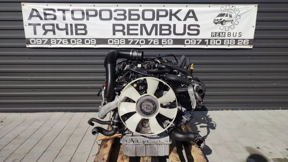 Двигун OM651 комплектний 200т. км.