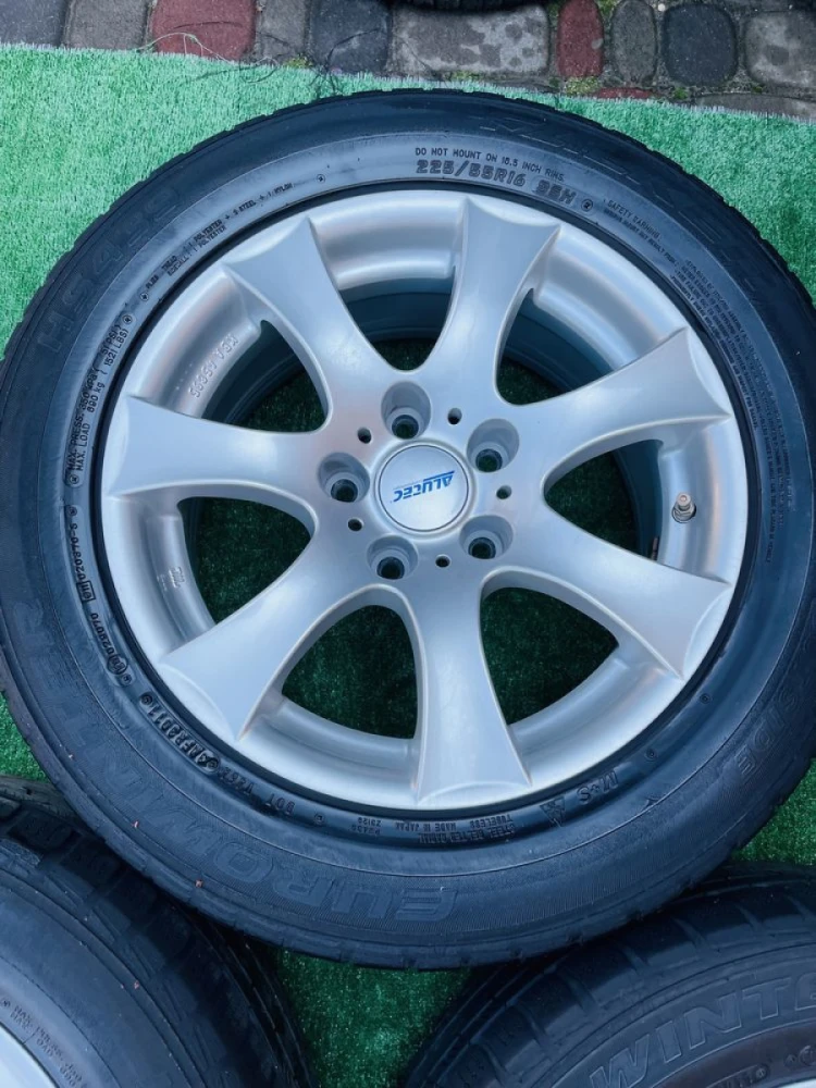 Диски 5/120 R16 ет-20 з резиною 225/55