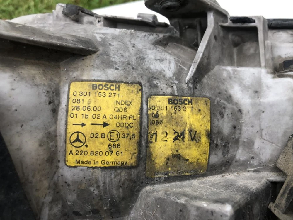 Фари Mercedes S 280 s 320 s 320 s 400 s 430 s 500 s 600 w 220  w 220