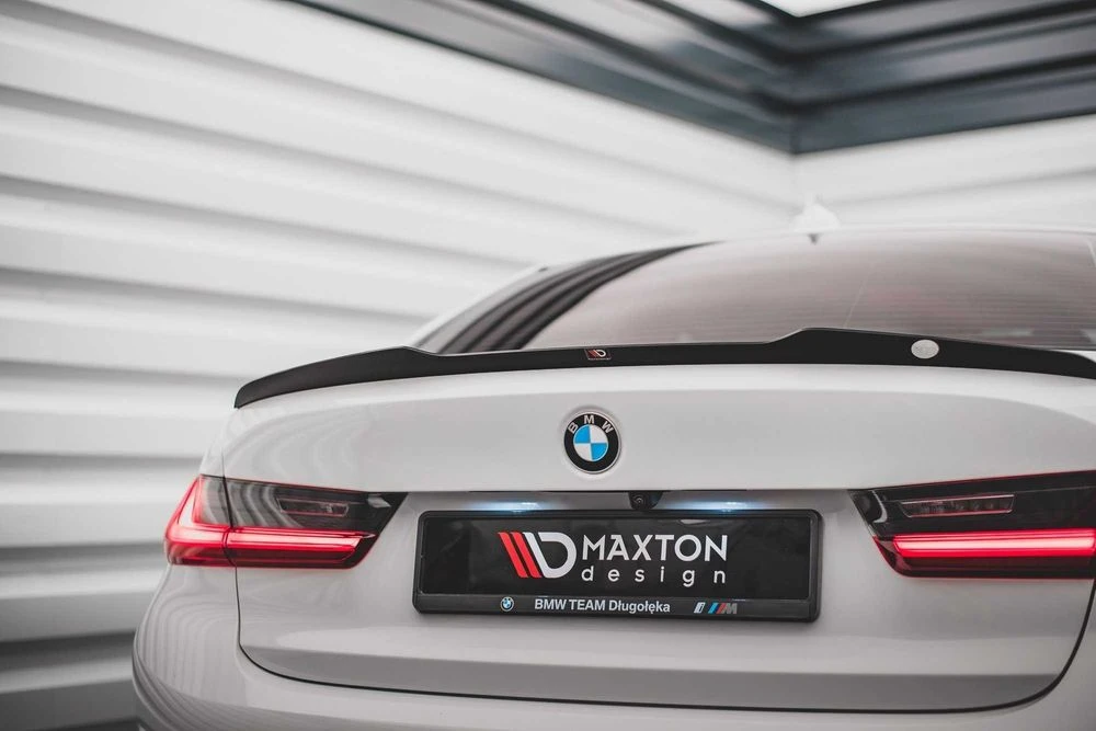 Спойлер BMW G20 тюнинг сабля элерон (maxton)