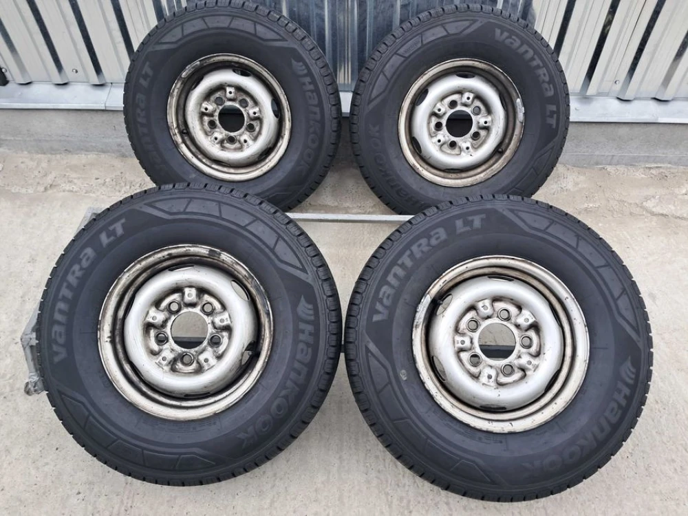 Диски Mercedes-Benz R14 5x130 6J ET51,5 T1 215 R14C Hankook Vantra LT