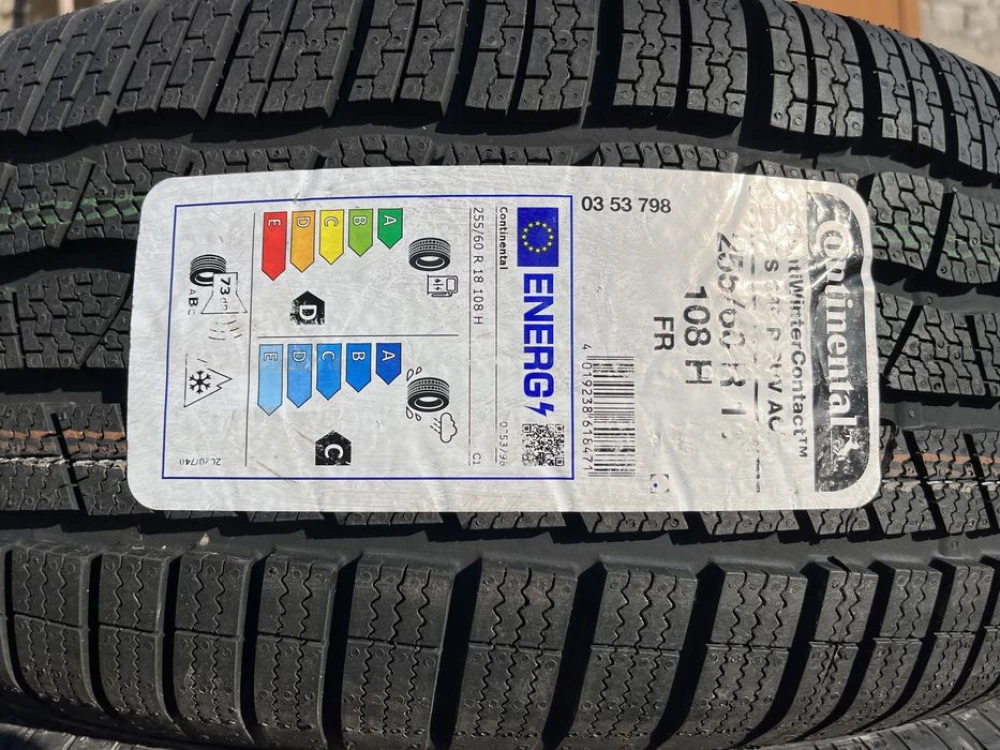 255/60 r18 Continental WinterContact TS830P AО Резина зимняя НОВАЯ 23г