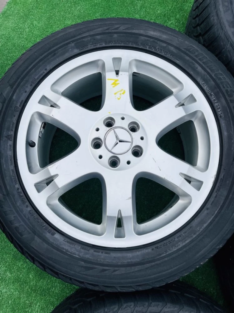 Диски 5/112 R19 з резиною 255/50 Bridgestone