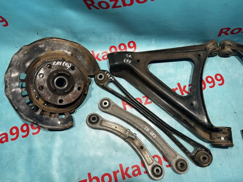 Підвіска Porscshe Cayene 955/957 ричаг цапфа стойка Порш Каен 4.5