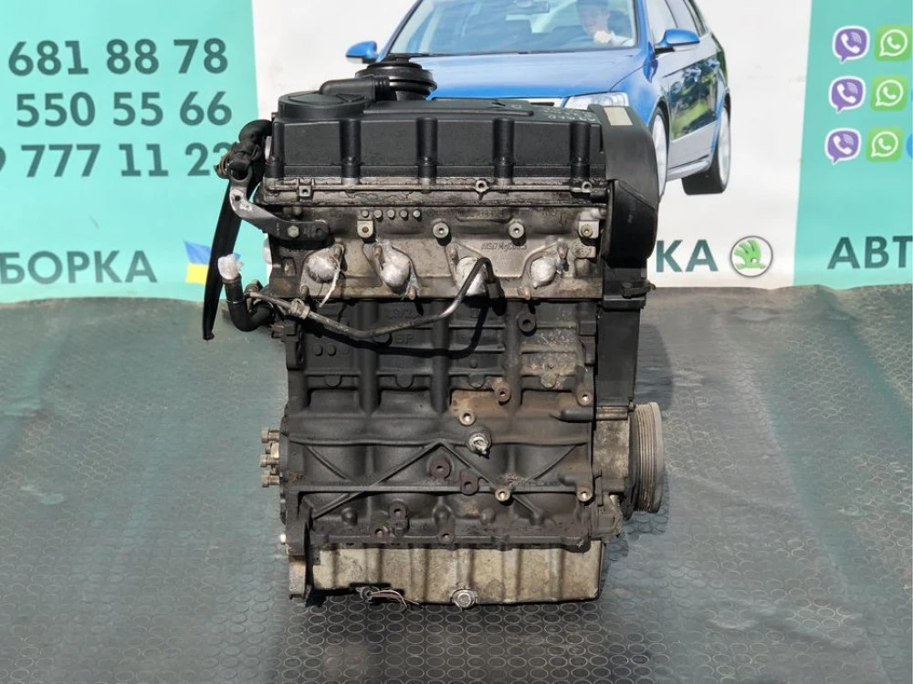 Двигатель мотор 2.0 tdi skoda a5 golf 5 touran 103kw 140hp BKD