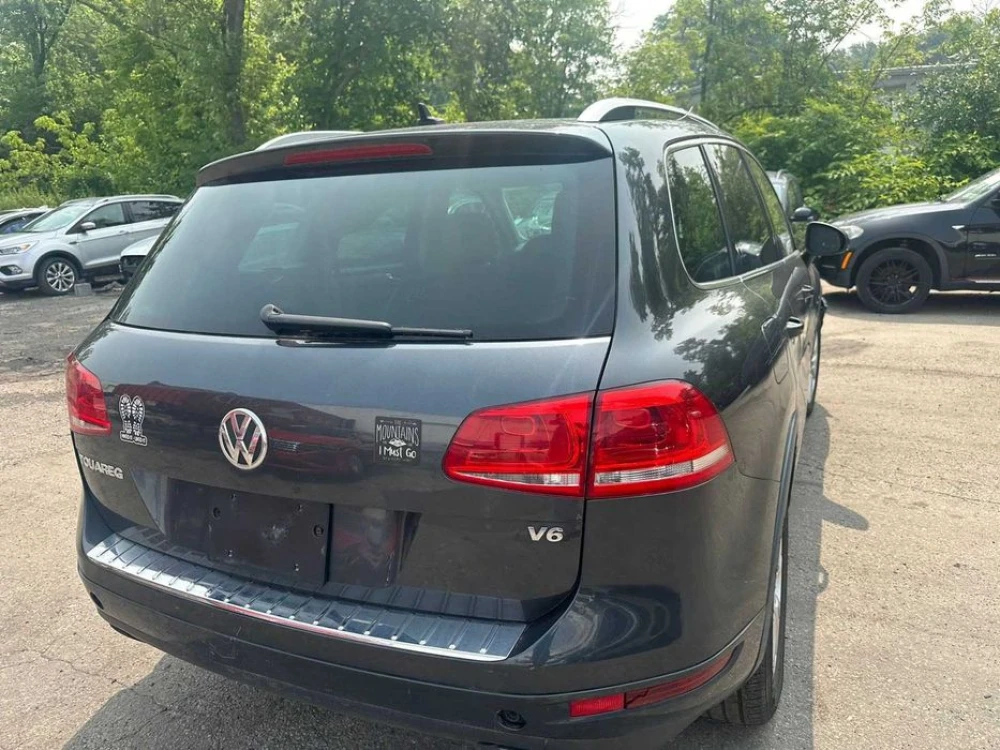 Крышка багажника ляда со стеклом VW Touareg NF Туарег 2 2010-2018