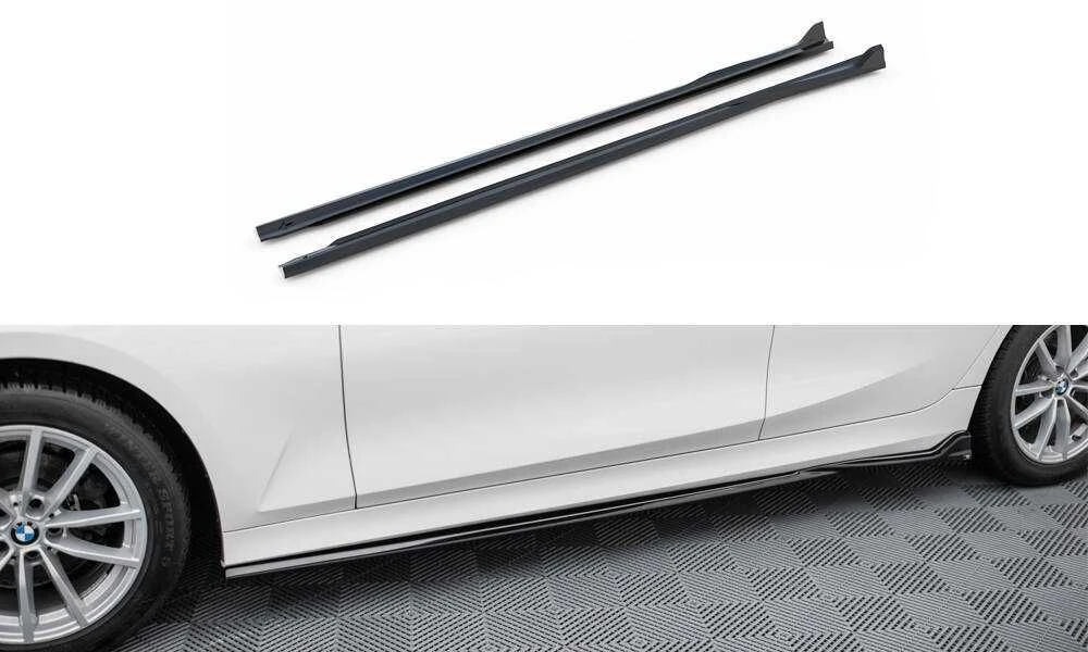 Сплиттер BMW G20 lci (2022+) тюнинг обвес губа юбка
