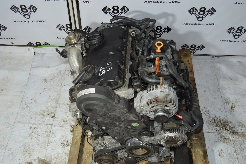 Двигун Двигатель 1,9tdi ATD  ASZ AXR skoda volkswagen seat 1.9