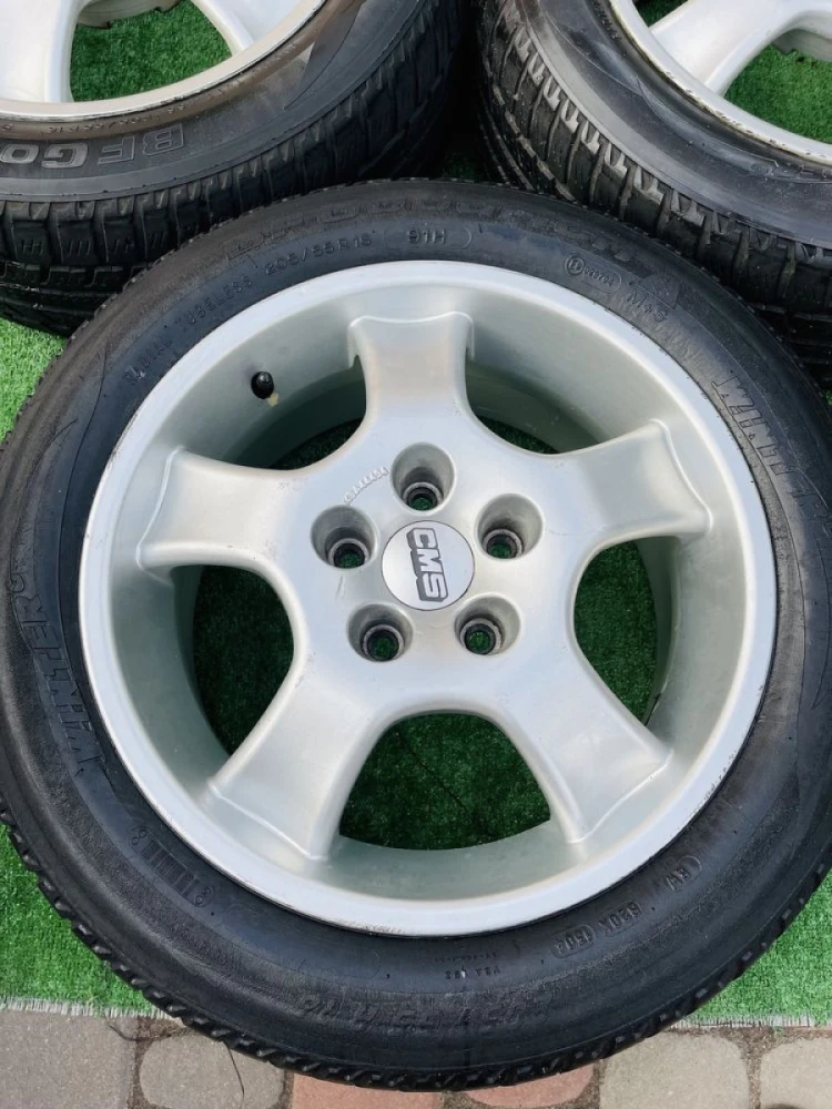 Диски 5/112 R16 з резиною 205/55