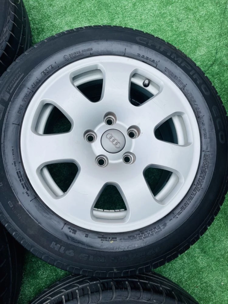 Диски 5/112 R15 Audi Vw з резиною 195/65