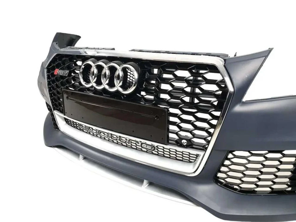 Передний бампер в стиле RS V3 Audi A7 4G8 2010-2014г