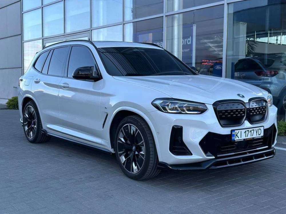 Тюнинг BMW iX3 X3 G01 M-Sport обвес губа сплиттер пороги диффузор