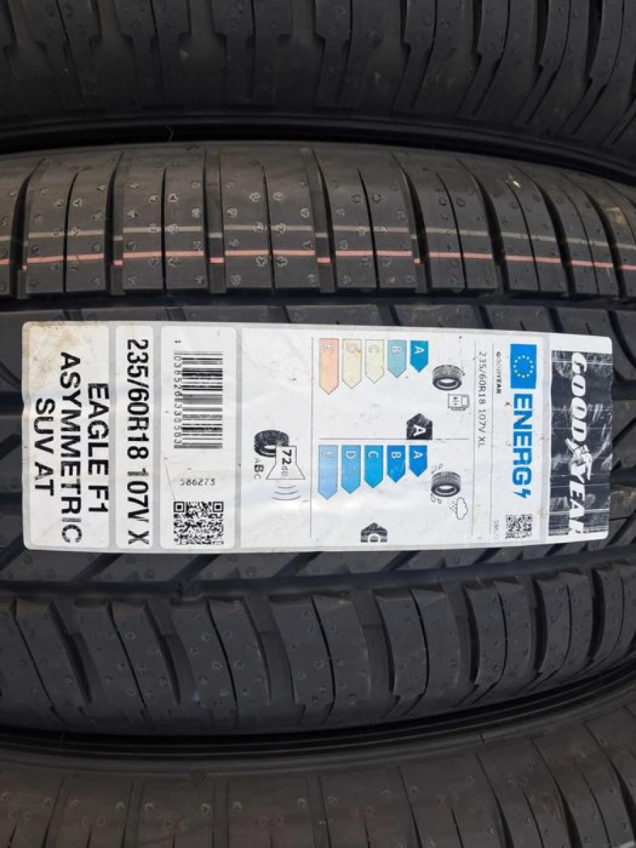 Резина НОВА Good Year 235/60 R18 Eagle F1 AT SUV 4x4 DOT23  GERMANY