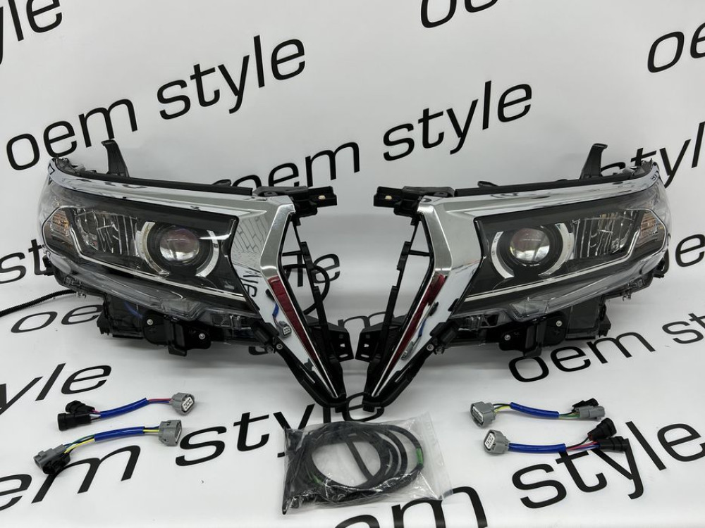 Фары фара Toyota Land Cruiser Prado 150 2018-2020  FULL LED