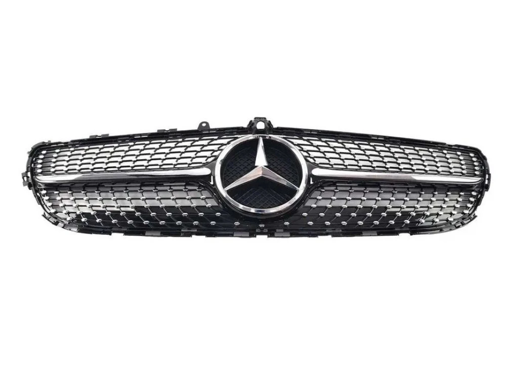 решетка радиатора mercedesCLS c218 14-18г.DiamondBlack(без хром рамки)