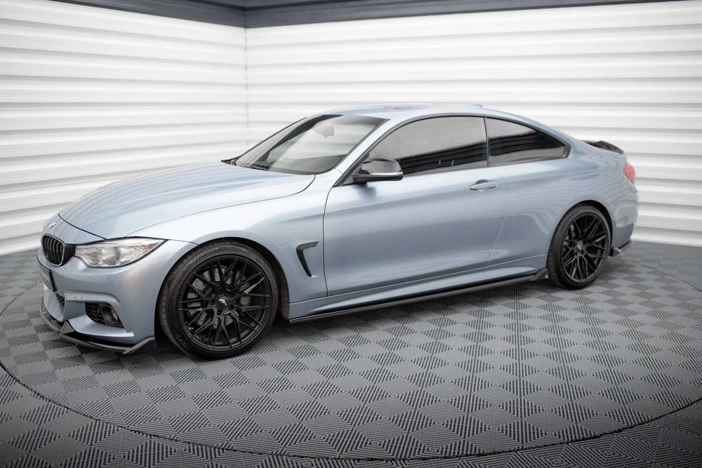 Губа BMW F32 F33 F36 M-Sport тюнинг обвес сплиттер пороги диффузор